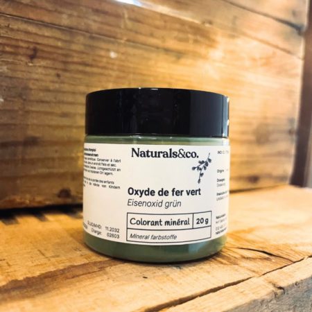 Colorant minéral vert - Ingrédient cosmétique maison - Naturals&co