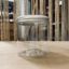 Pot en plastique transparent avec capuchon alu 250ml - Naturals&co